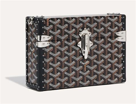 goyard cassette trunk bag price